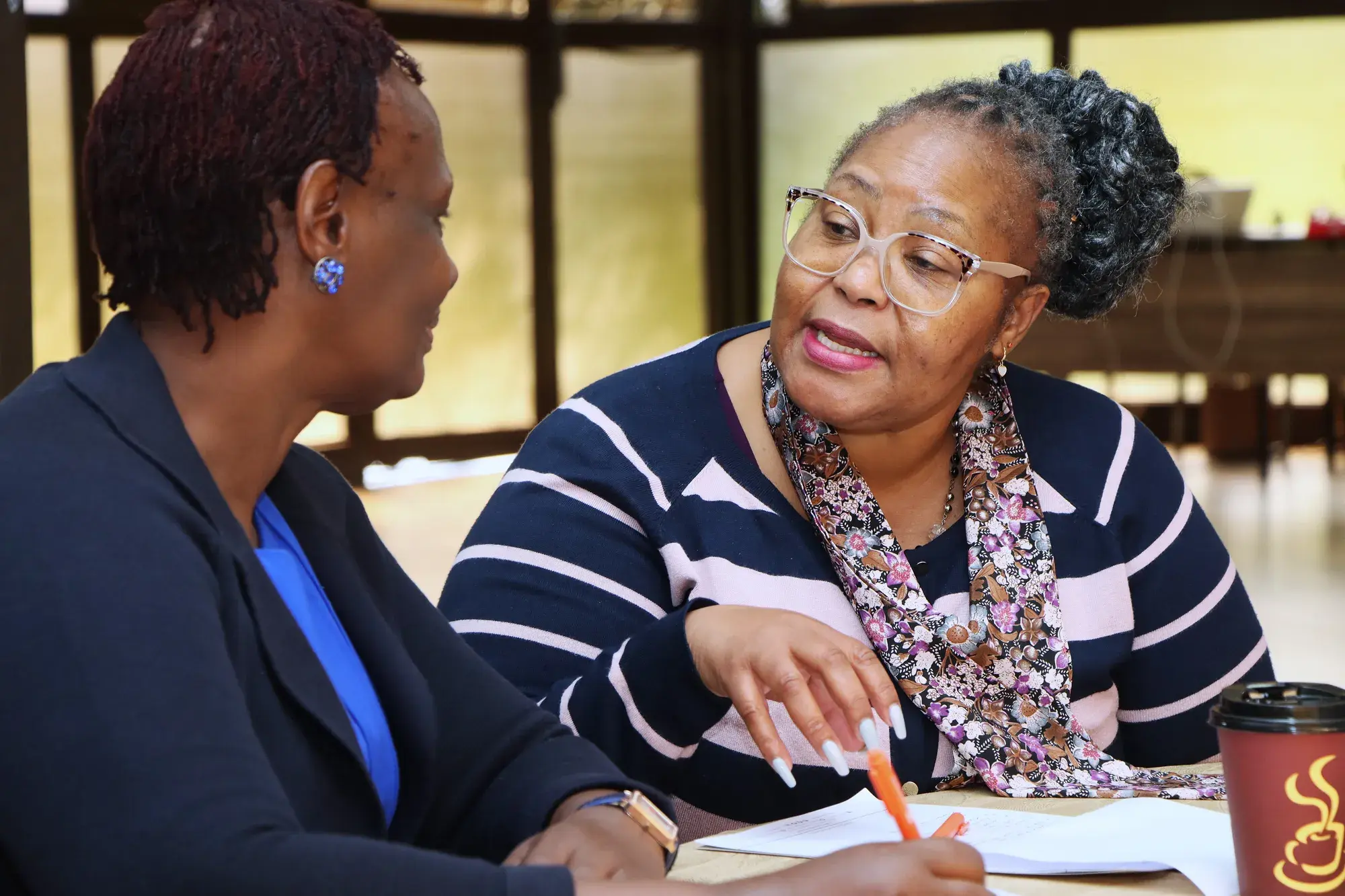 Group gathered outdoors